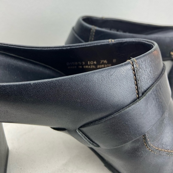 Cole Haan Sabrena Leather Heeled Slip On Clog - Picture 14 of 16